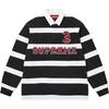 Stripe Rugby Black