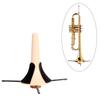 Tragbarer Trompeten-Stativhalter Metall Messingbeine Instrumentenzubehör Faltbarer Trompeten-Ständer Halter Halterung Musikinstrument