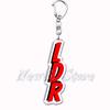 Singer Lana Del Rey Keychain for Accessories Bag Pendant Born To Die Ultraviolence Key Chain Ring Keychains Jewelry Fans Gift
