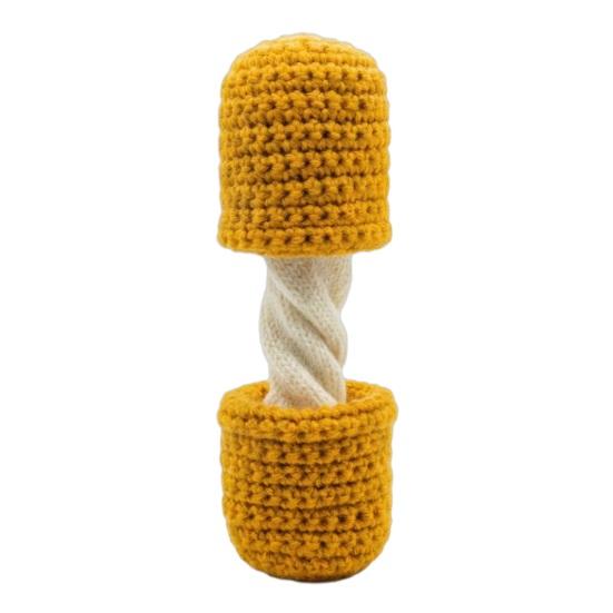 

Scarf Ultra Soft Cheese Core Long Knitting Scarf with Warm Hand Pockets Winter Knit Scarf Cheese Lover Accessory S