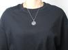 Tibetan Eight Auspicious Symbols Eight Treasures Tashi Tagye Pendant Top Sterling Silver 925 Amulet Good Fortune