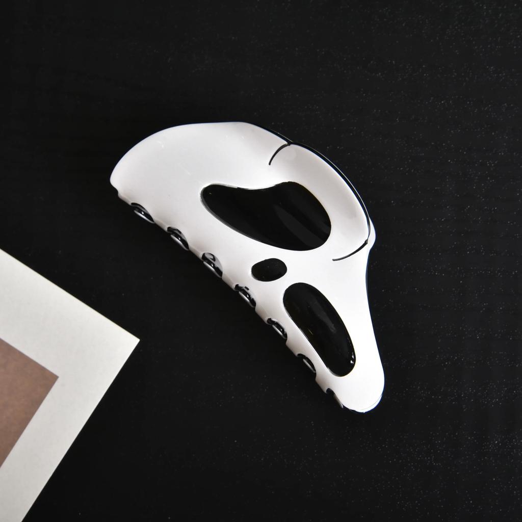 2025 NEW Horror Series Ghost Face Clown Hair Claw Halloween Acrylic Claw Clips INS Trendy Hair Clips for Women Hair Accessories