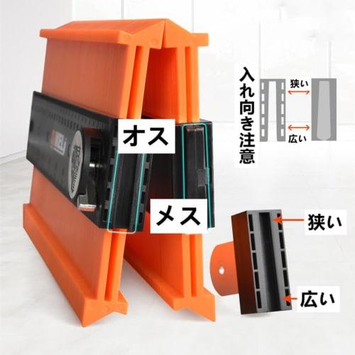 Self-Locking Contour Gauge, High-Precision Curved Ruler for Contour Copying, DIY Measuring Tool (3 Infinitely Connectable, 10-inch)