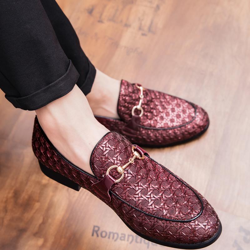 Freizeitschuhe Herren Mode Outdoor Wanderschuhe Herren Fahrschuhe Slipper Leder Büro Flats Schuhe Alleskönner Gesellschaftsschuh