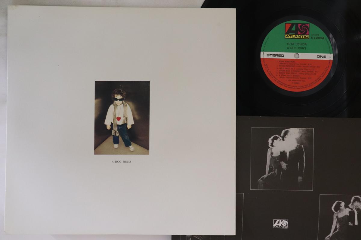 

LP Record YUYA UCHIDA - A Dog Runs K10009A ATLANTIC 1978 Japan Japanese Pop/Rock