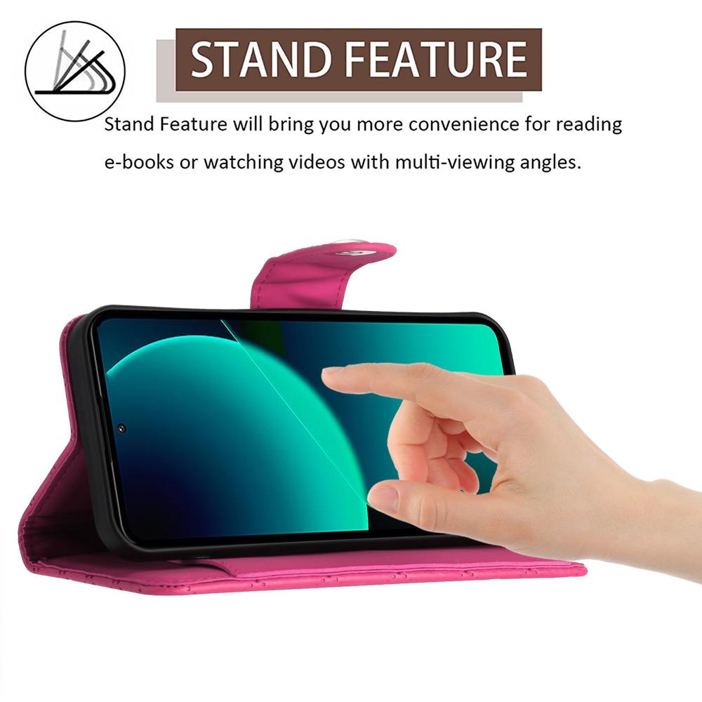 Multi Cards Solt Wallet Leather Book Bag Case For Xiaomi Redmi 13T 13C Note 12 Pro Plus 11 F5 12C 12s Pocket Purse Strap Cover
