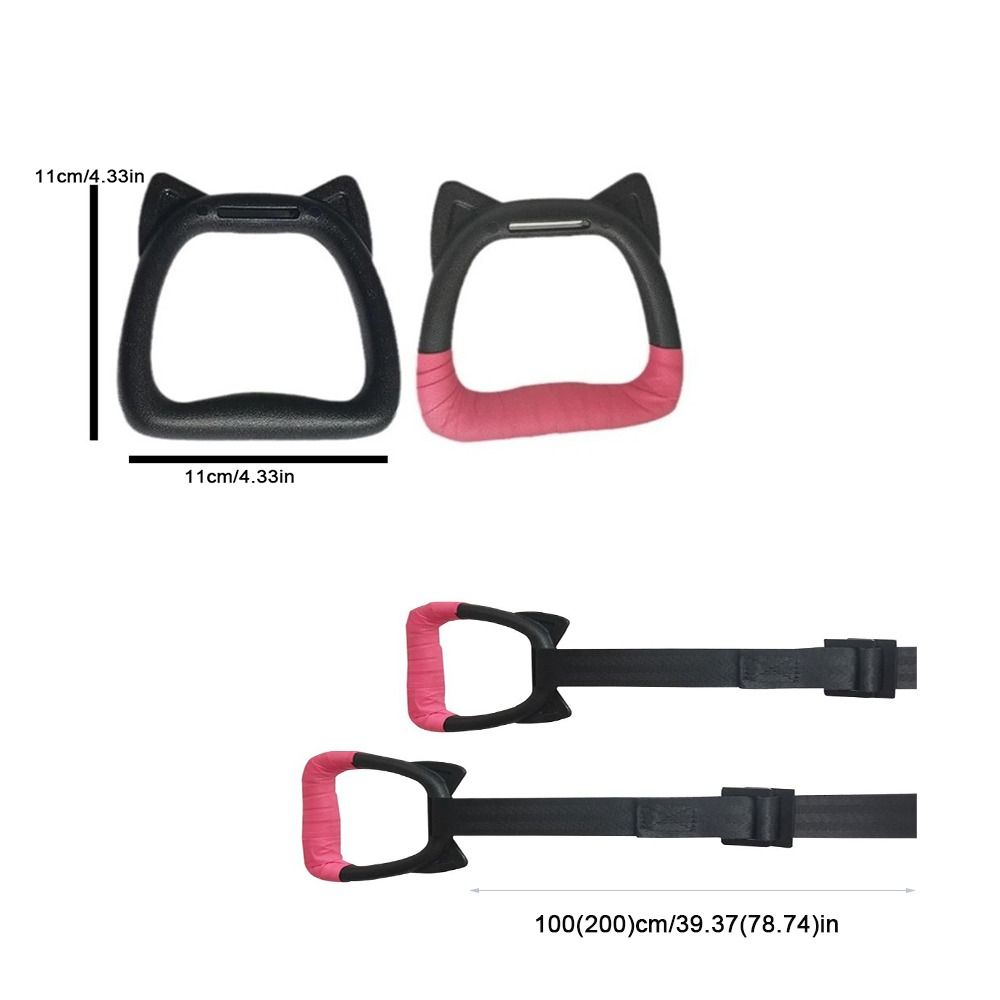 Strength Training Kids Gym Rings Non-Slip Pull Up Rings Fitness Equipment Exercise Rings For Home
