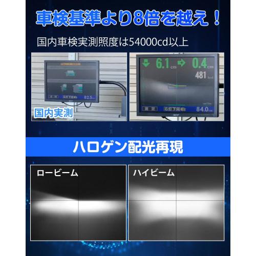 SUPAREE H4 Led Headlight, Explosive Light, Vehicle Inspection Compatible, 6500K, 20000lm, Hi/lo Switching, for Cars, 32 Consecutive High Light Effect
