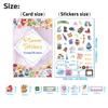 785Pcs Vintage Planner Decals Set Semi-Matte Paper Seals Reusable Irregular Shapes With 12 Month For Journaling English Language