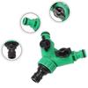 Plastic Valve Garden Water Pipe Connectors 2 Way Hose Splitter Valve New Pipe Adapter