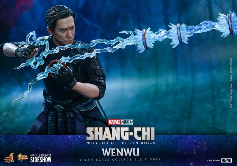 Movie Masterpiece The Legend of the Ten Rings Scale Figure Blue Shang-Chi Wen-Wu 1/6