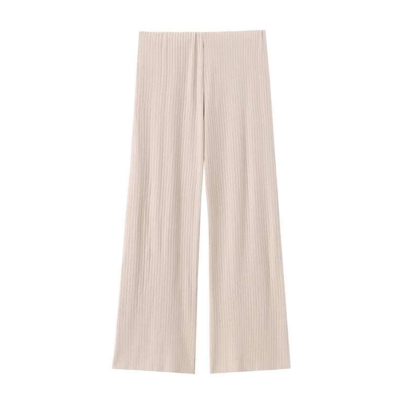 Kaslead New Arrival Women's Clothing Fashion Style Asymmetric Collar Sleeveless Top and Trousers 1165455 1165454