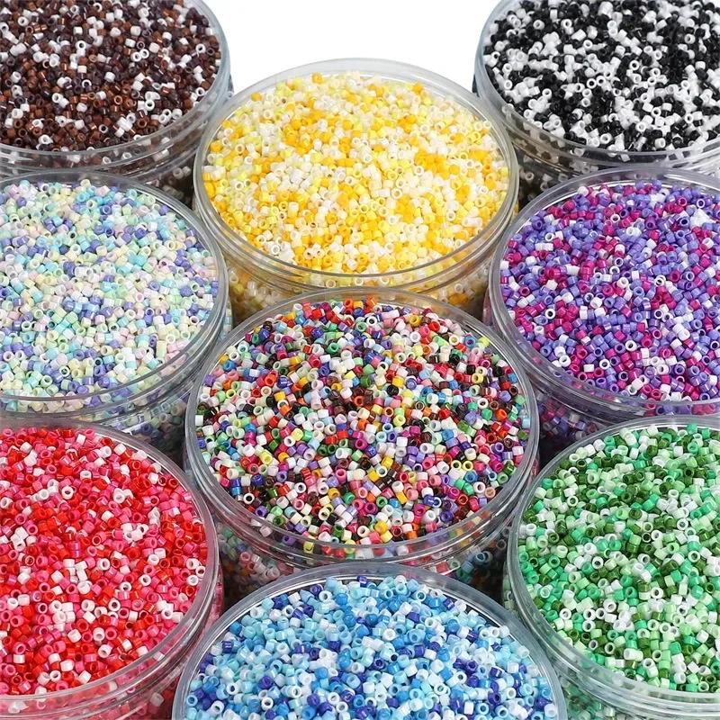 1.6 2.0 2.5mm Japanese Opaque Color Glass Seed Beads 10/0 Uniform Miyuki Beads Loose Spacer Beads for Jewelry Making DIY Sewing