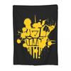 Mazinger Z Mad Robot Grendizer Anime Manga  Blanket Soft Warm Flannel Throw Blanket Cover for Bed Picnic Travel Home Couch
