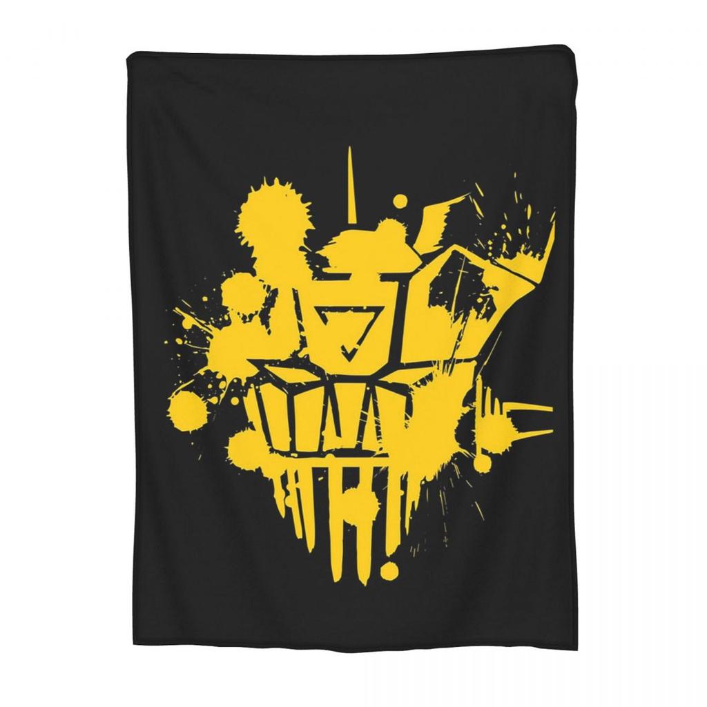 Mazinger Z Mad Robot Grendizer Anime Manga Blanket Soft Warm Flannel Throw Blanket Cover for Bed Picnic Travel Home Couch