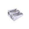 3Pcs Metal Pencil Pens Sharpeners Two Hole For Home Schools Offices Children Jb