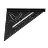 7 Inch 90 Degree Rafter   Protractor Aluminum Alloy Woodworking Triangular Ruler Multi Angle Msuring Marking Tool