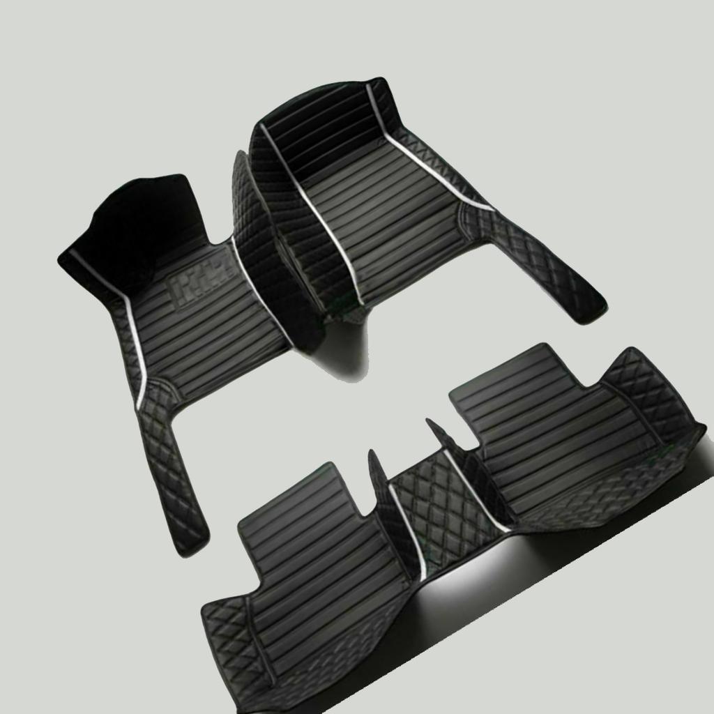 PU-leather waterproof Custom Car Floor Mats For Nissan XTrail Rogue X-Trail Auto Carpets Foot Coche liners