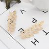 1pair Trendy Tree Leaf Brooch For Women Men Exquisite Leaves Female Brooches Collar Needle Party Jewelry Accessories Gifts