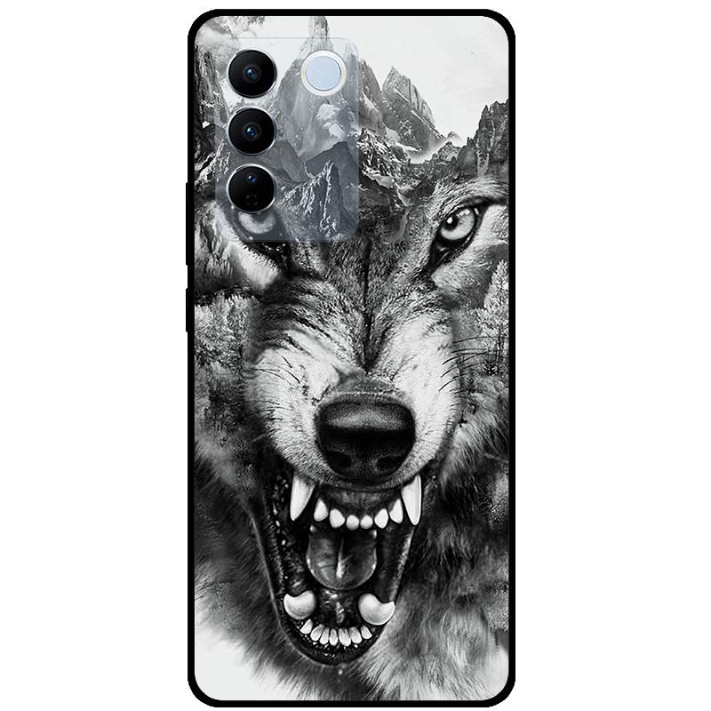 For Vivo V27E V2237 V27 Pro V2230 V 27 Case TPU Soft Silicone Marble Cat Shockproof Cases For Vivo V27 5G V27Pro Bag Funda Cover