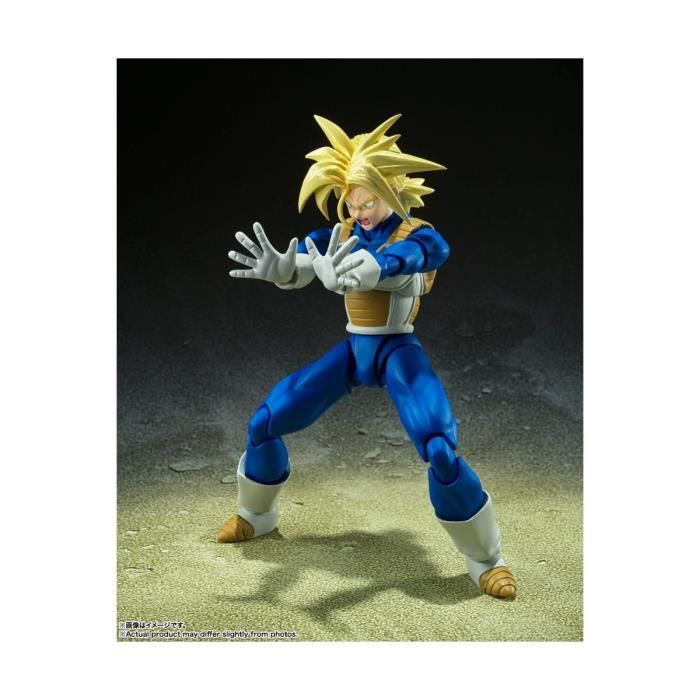 Bandai Tamashii Nations - Dragon Ball Z - Figurine S.H. Figuarts Super Saiyan Trunks (Infinite Latent Super Power) 14 Cm