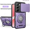 Slide Lens Camera Protection Funda for INFINIX HOT 50 PRO PLUS 4G Case Magnetic Rotate Ring Stand Holder Rugged Armor Cover