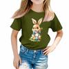 Kleinkind Mädchen Jungen T-Shirts Kinder Top Jungen und Mädchen Bedrucktes Kurzarm T-Shirt