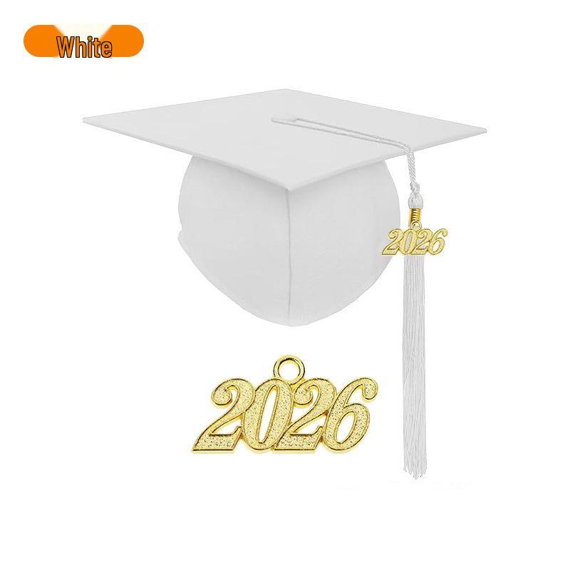 2025 Yıl Etiketli Amerikan Lisans Mezuniyet Şapkası