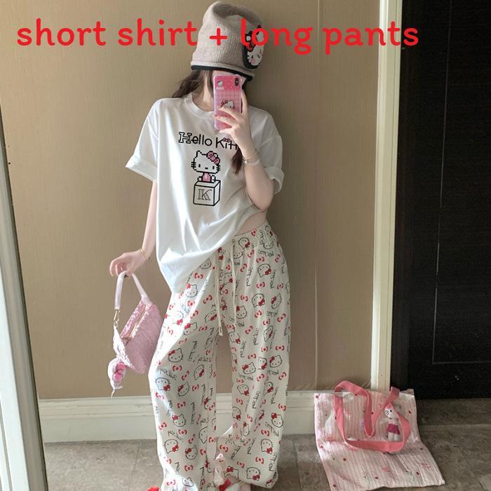 Cotton Sleepwear Set For Women Summer Comfort Lounge Casual