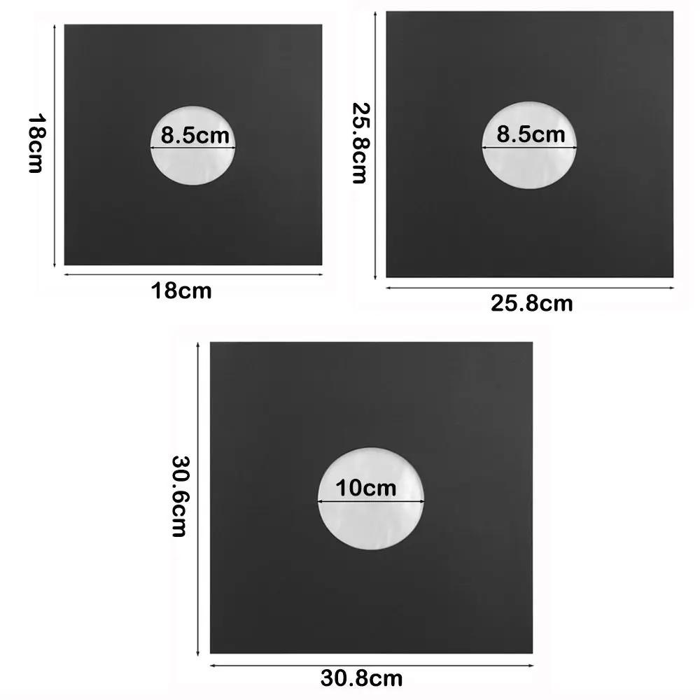 1 ΤΕΜ. 7/10/12 ιντσών Μαύρες Λευκές Χάρτινες & Πολυεπενδεδυμένες Εσωτερικές Θήκες Δίσκων για Δίσκους LP Βινυλίου Αντιστατικές Θήκες Αποθήκευσης Δίσκων Καλύμματα Άλμπουμ