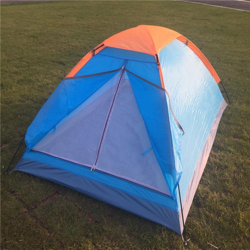 Lightweight Backpacking Tent, Easy Setup 2-Person Hiking Shelter, Compact & Portable for Outdoor Adventures, Single-Layer Design