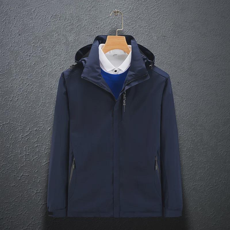 Men's and Women's Windproof and Waterproof Outdoor Windbreaker for Spring and Autumn