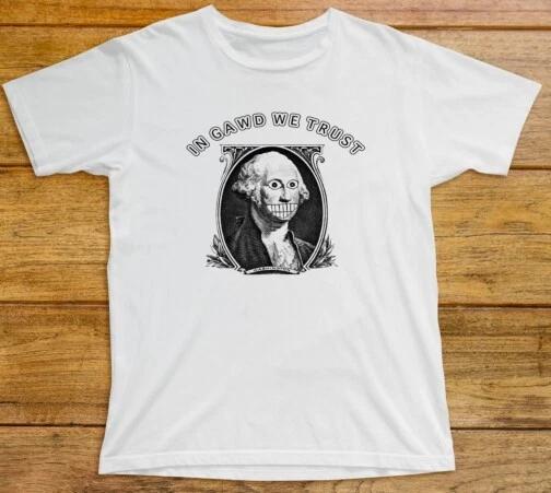 In Gawd We Trust T Shirt 730 Dollar Money Inflation Kurt Cobain Fiat Currency