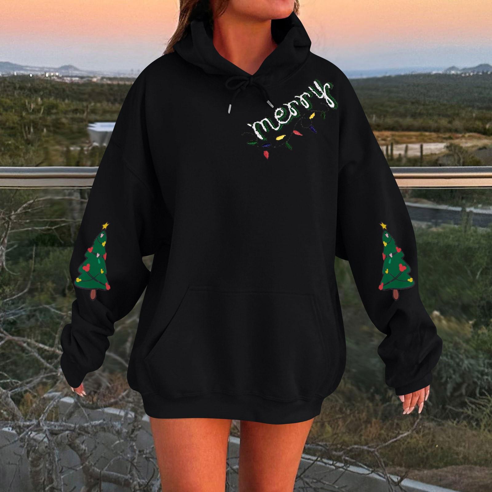 

Женская толстовка с длинными рукавами, свободная, с заниженными плечами, с капюшоном, из плюша L чёрный