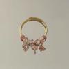 Braccialetti in Acciaio Religiosi con Croce e Motivi Floreali Gioielli da Donna per Regalo
