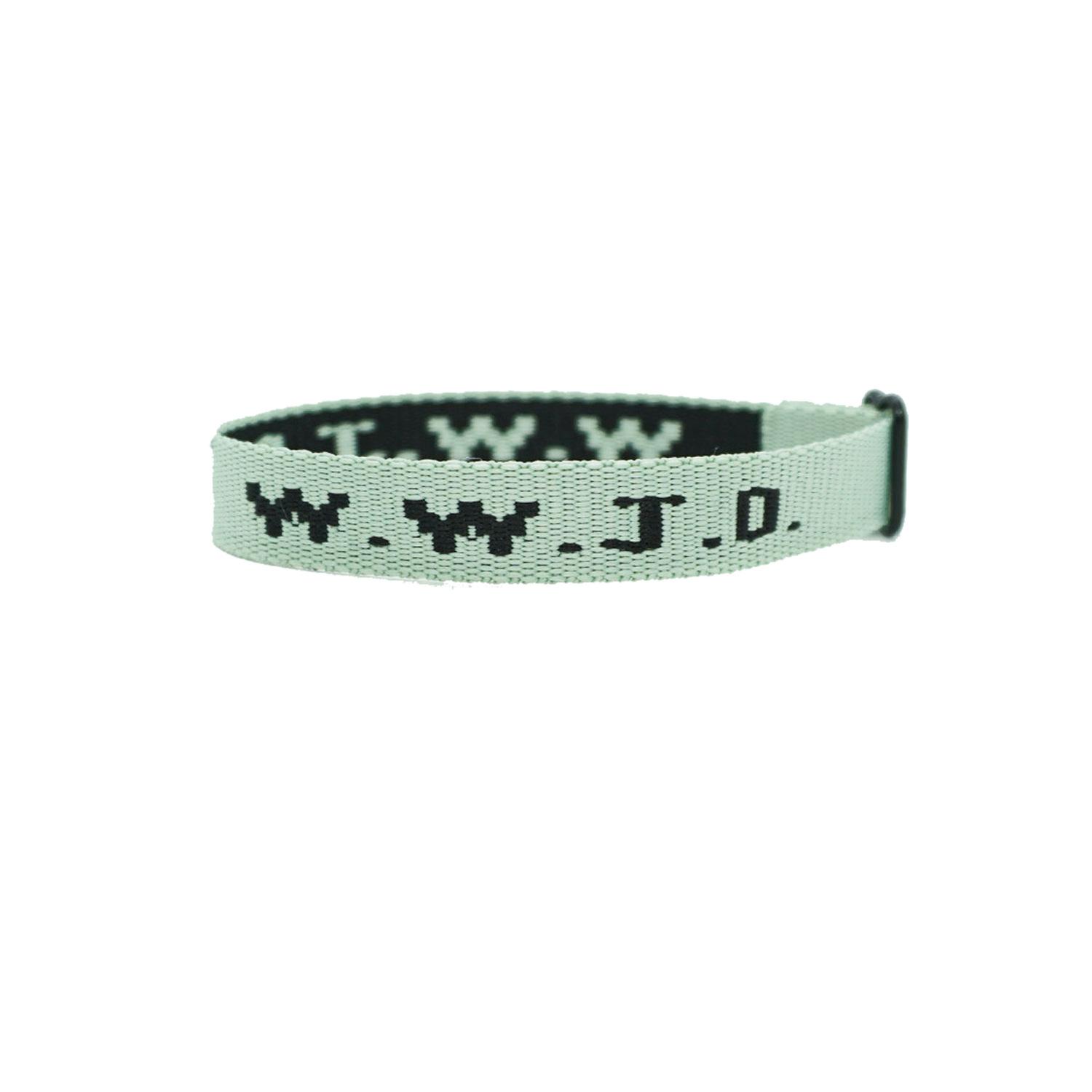Women Men Colorful Bracelets What Would Jesus Do Inspirational Christian Jewelry Religious Faith Gifts