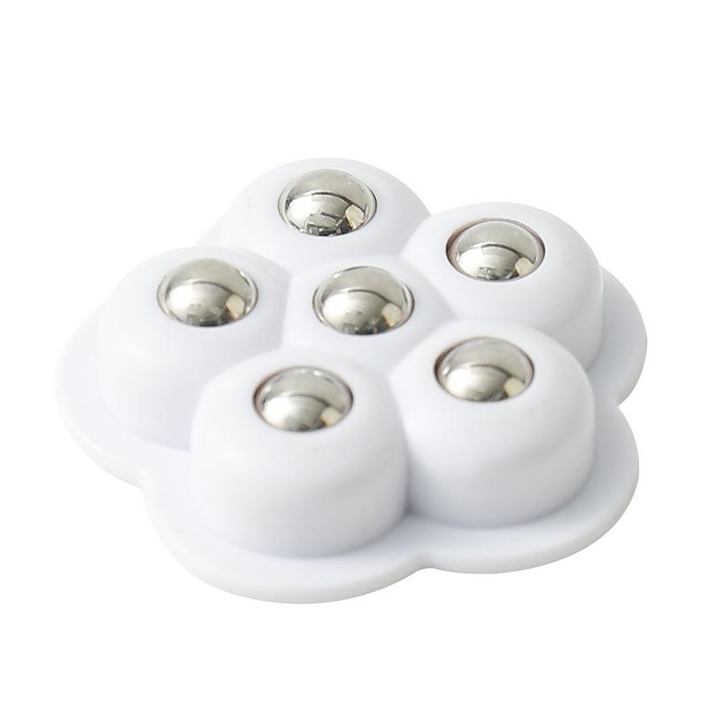 Six-Ball Wear-Resistant Universal Wheel Casters: Sturdy, Smooth, Adhesive, and Silent.