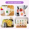 50 New Products Green Socks Christmas Series Stickers Decorative Water Cup Guitar Holiday Gift Creative Stickers