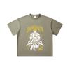 260 GSM Doppelgarn 32er Zähl Garn 100% Baumwolle Gachiakuta V3 Enjin Druck Unisex Schweres Baumwoll T-Shirt