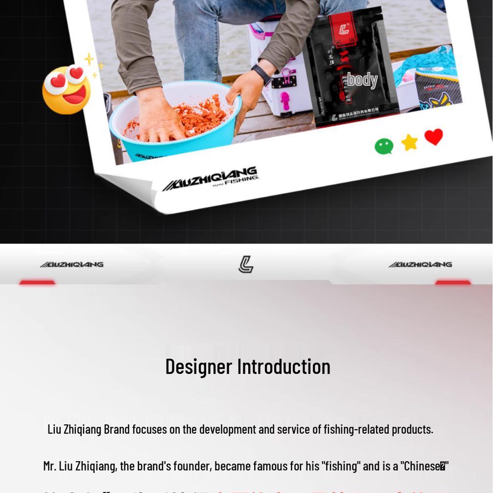 Liu Zhiqiang Groundbait for Carp, Crucian, and Grass Carp Fishing