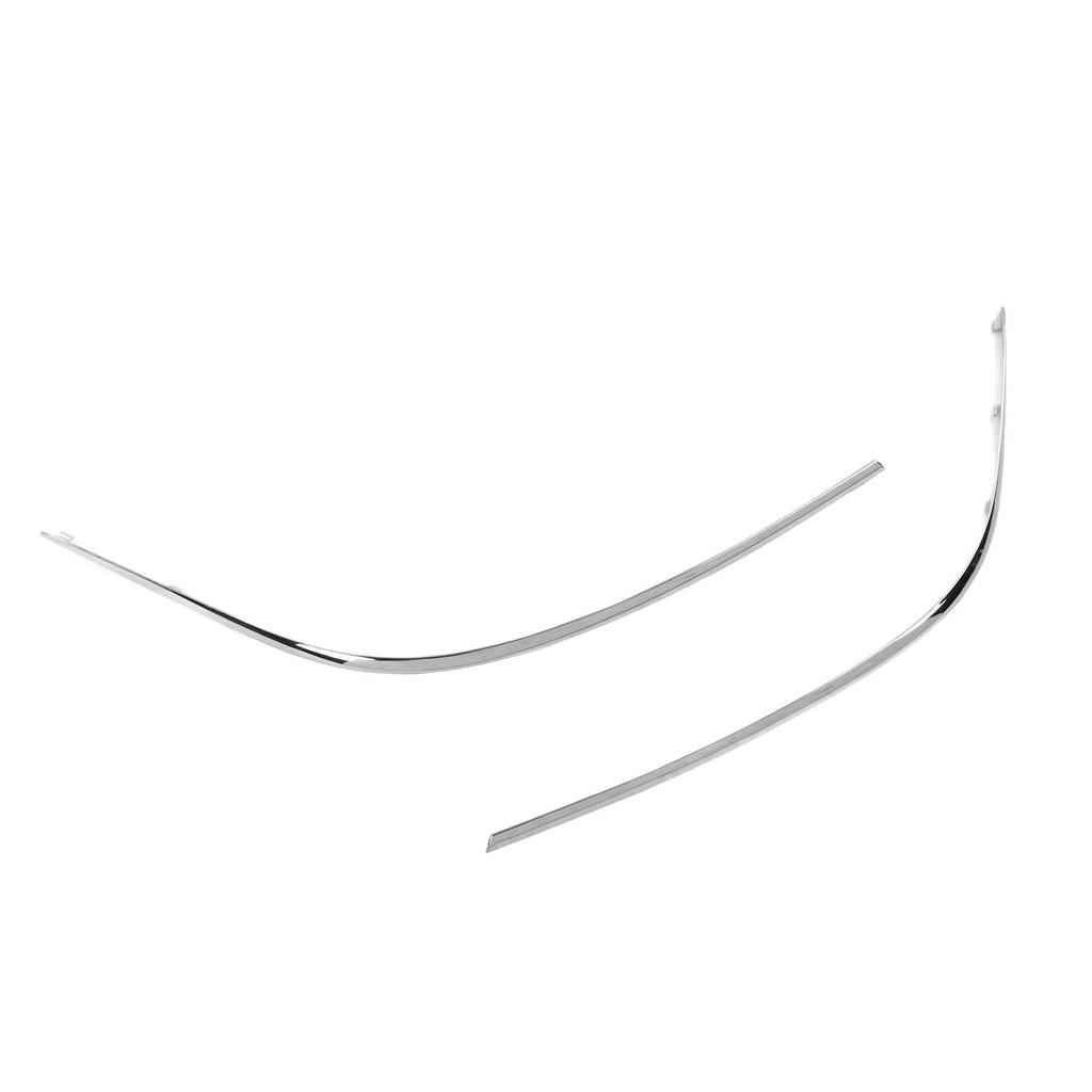 Front Bumper Lower Bumper Chrome Trim 2218850121 Outer Molding Trim Set Replacement for BENZ S350
