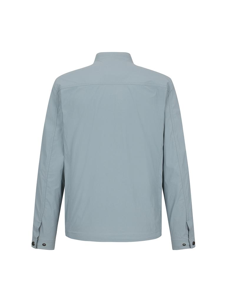 Ferraromilano Lightweight Nylon Spandex Jumper Sky Blue (Amsejp20142)