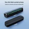 Temporary Glow Parking Phone Number Plate for Cars - Creative Interior Ornament
