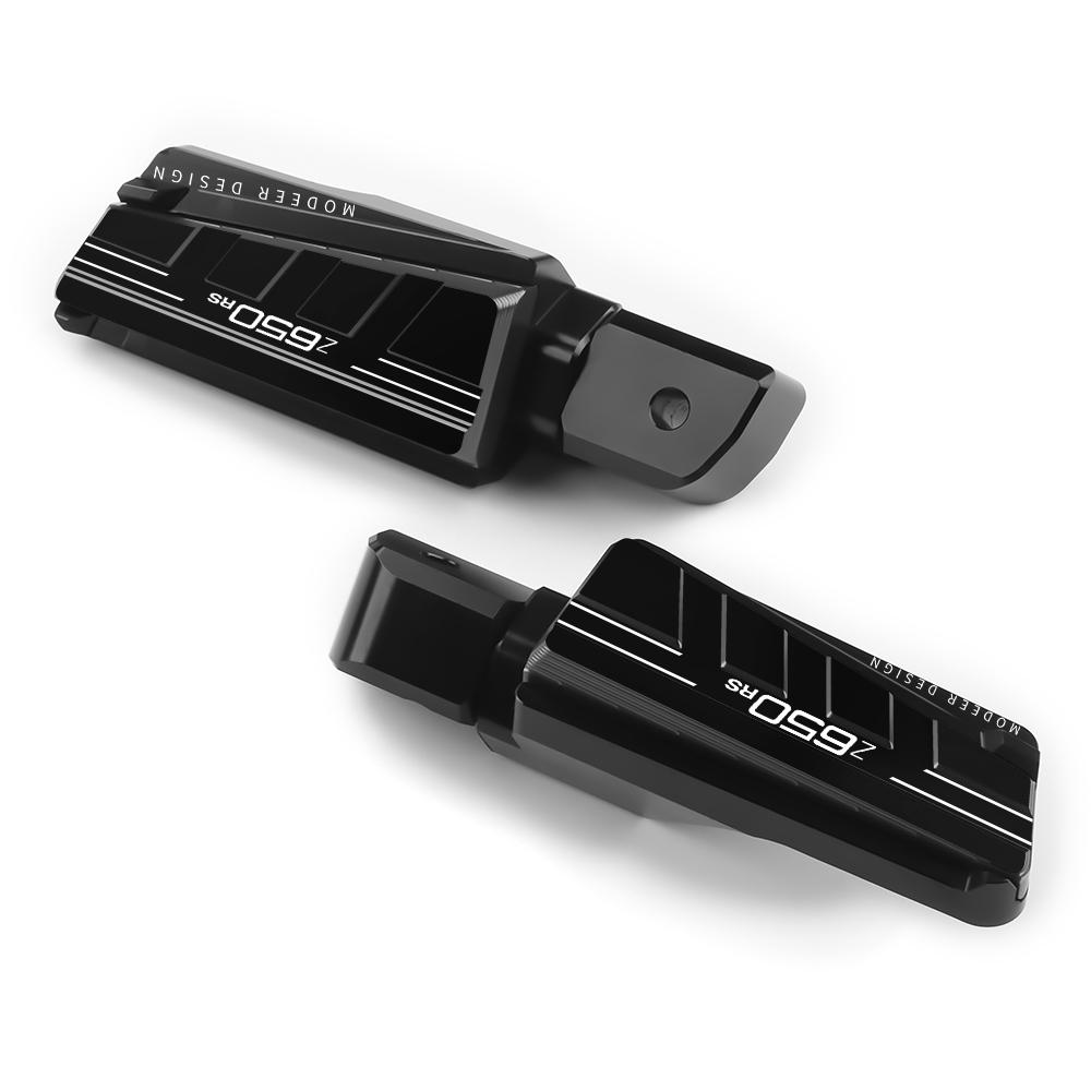 CNC Aluminum Rear Footrest Foot Pegs Foot Rest Pedals Motorcycle Accessories For KAWASAKI Z650RS Z 650RS Z650 RS 2022