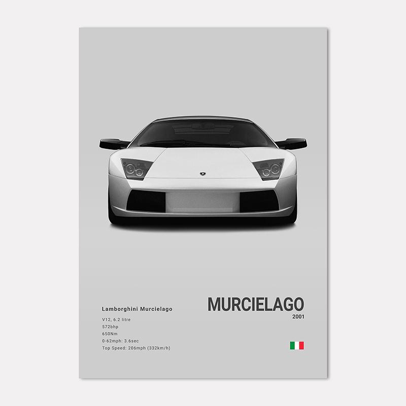 Famous Cars LP 640 Canvas Wall Art Print Poster Aventador URUS VENENO Decoration Mural Modern Home Decor Birthday Gift Unframed