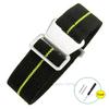 18 20mm 22mm Elastisches Uhrenarmband Nylon-Uhrenbänder Universelles Stoff-Armband für Herren Smartwatch Fallschirmtaschen-Armband für Tudor