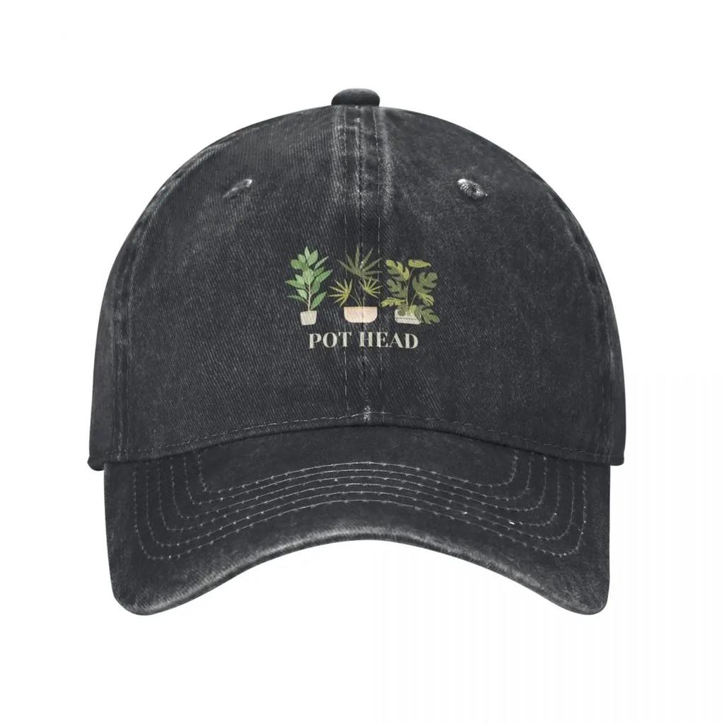Pot head Plant Parent Baseball Cap Hat Baseball Cap fun hats Wild Ball Hat fishing hat Unisex Womens