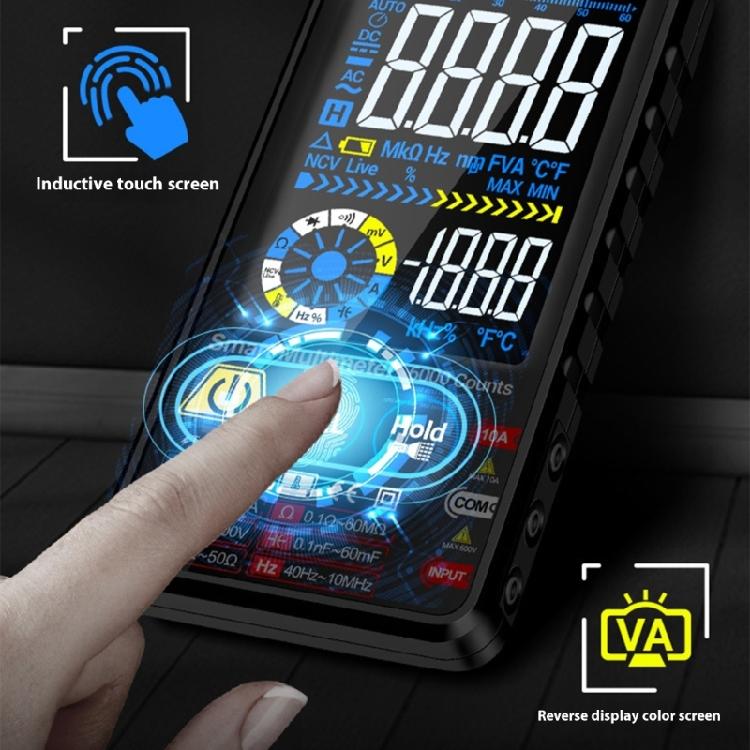 Portable Digital Multimeter 6000 Count with Clear Display for Technicians Multifunctional Use Household Circuit Testing