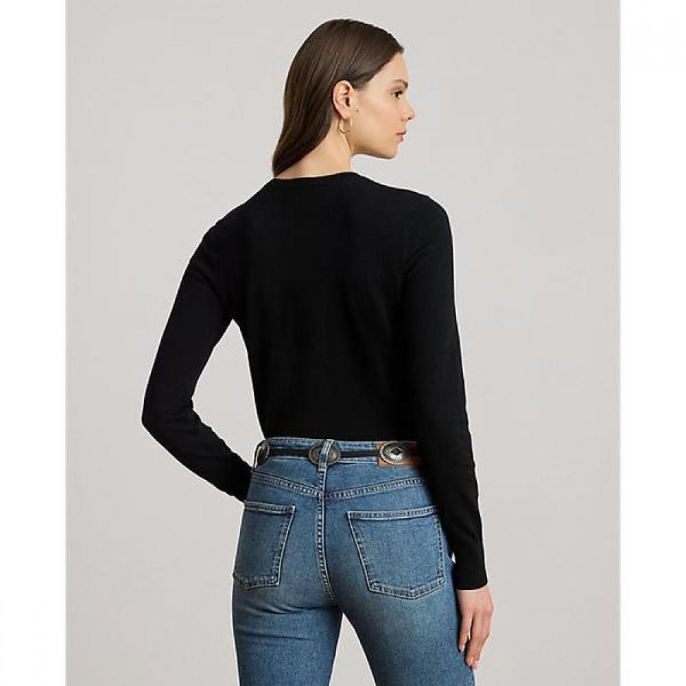 Lauren Cotton Blend Sweater Wmlrswes6820829001