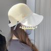 Summer sunshade sunscreen cap mesh breathable foldable sun hat women's fashion bucket hat cap